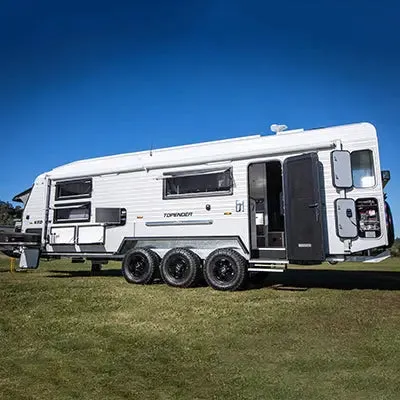 Redfoot Hydraulic Flip Levelling System with Remote for Caravans