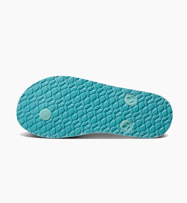 Reef Girls Little Stargazer Flip Flops - Teal