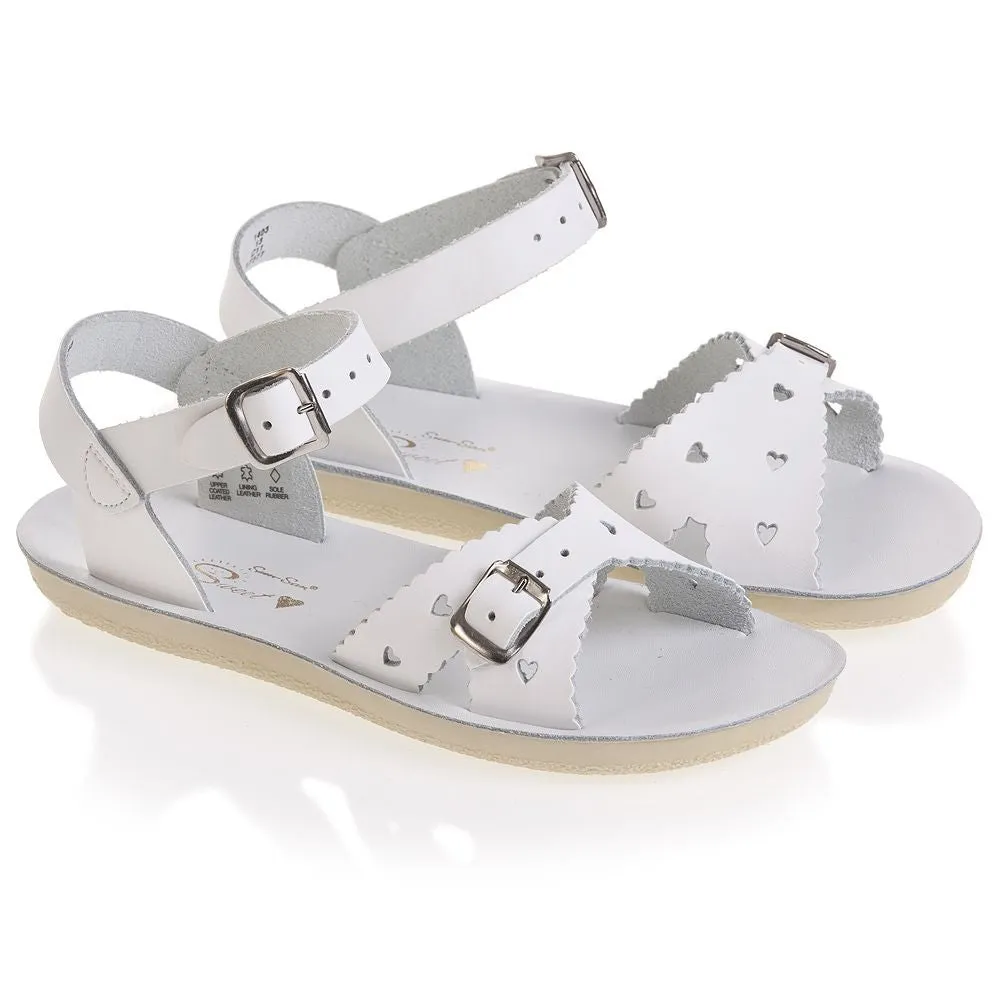 Salt Water Sandals White Sweetheart Toddler/Children's Sandal