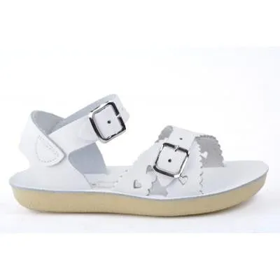 Salt Water Sandals White Sweetheart Toddler/Children's Sandal