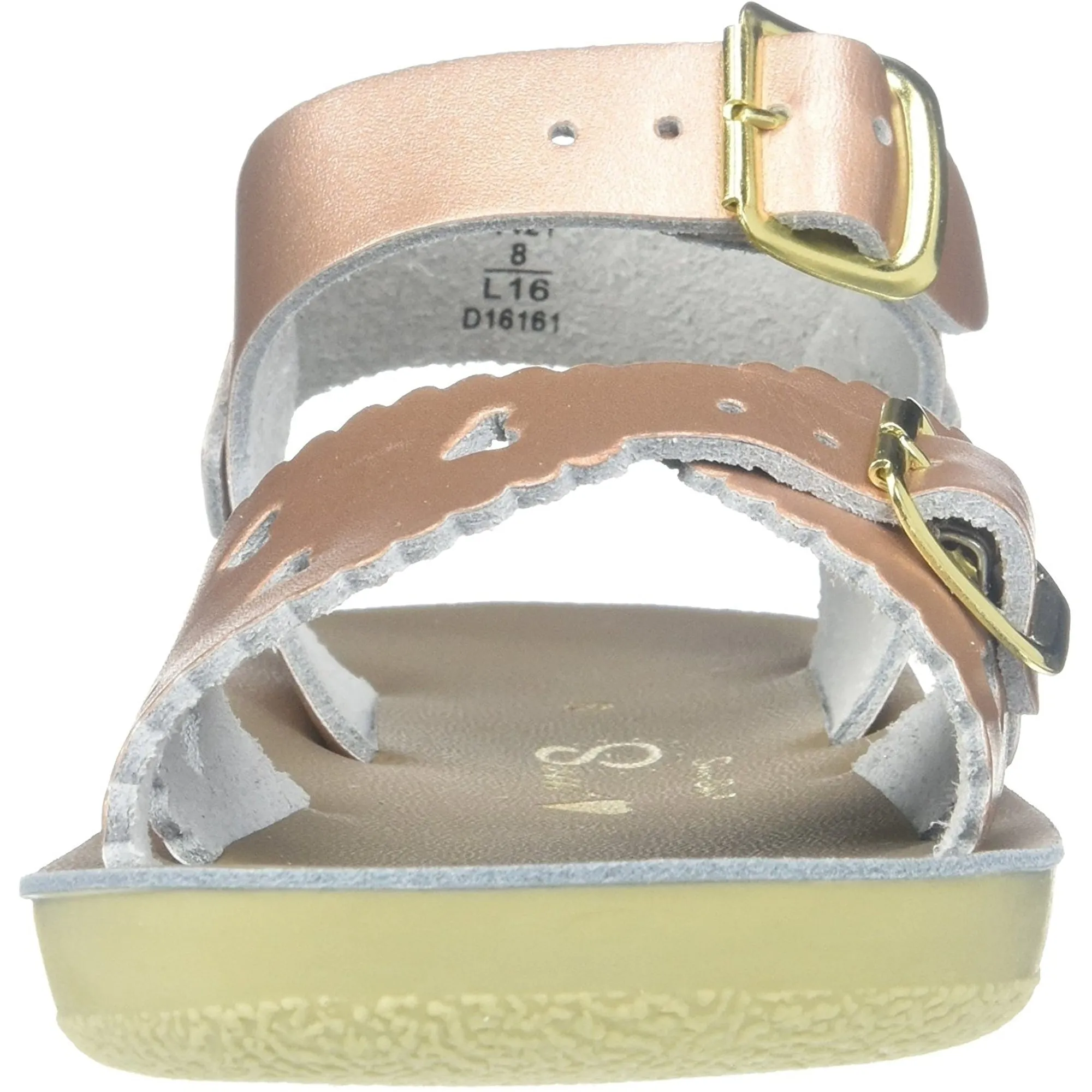 Saltwater Sandals Rose Gold Sweetheart Sandals