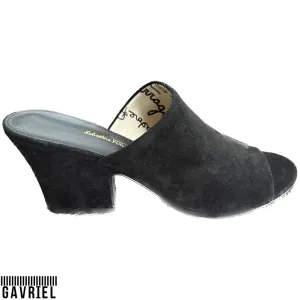 Salvatore Ferragamo Sophie Suede Sandals