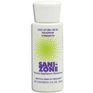 Sani-Zone Ostomy Appliance Deodorant 2 oz. Bottle