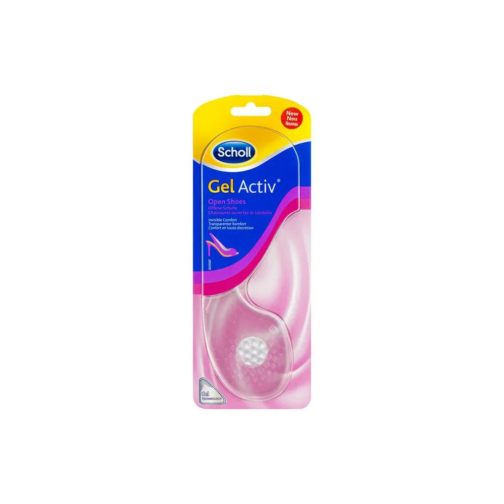 Scholl Gel Activ Insoles Open Shoes 1 pair