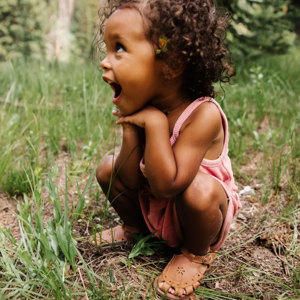 SECONDS Flora {Children's Leather Sandals}