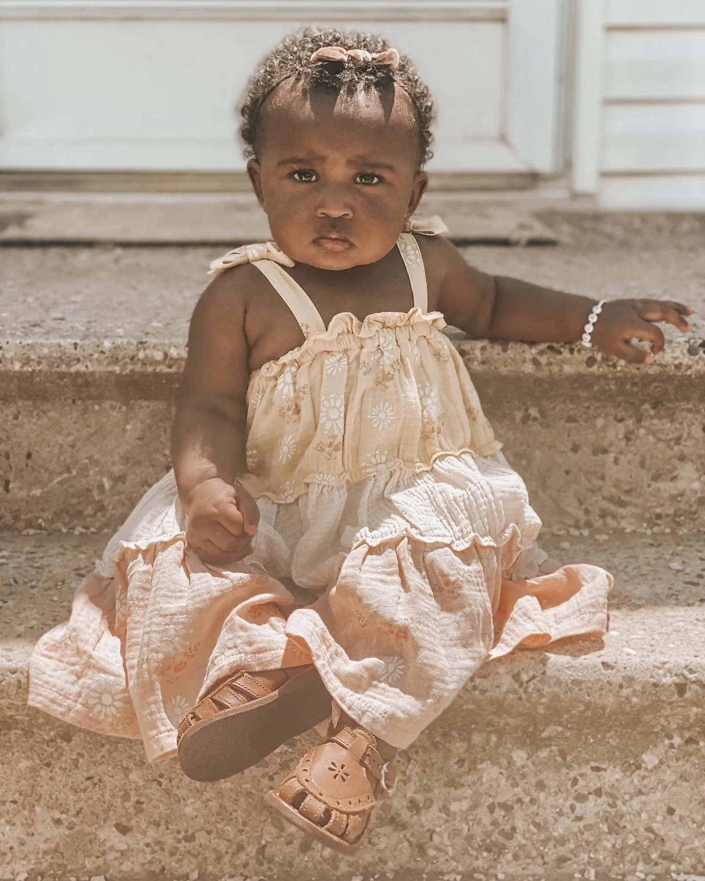 SECONDS Flora {Children's Leather Sandals}