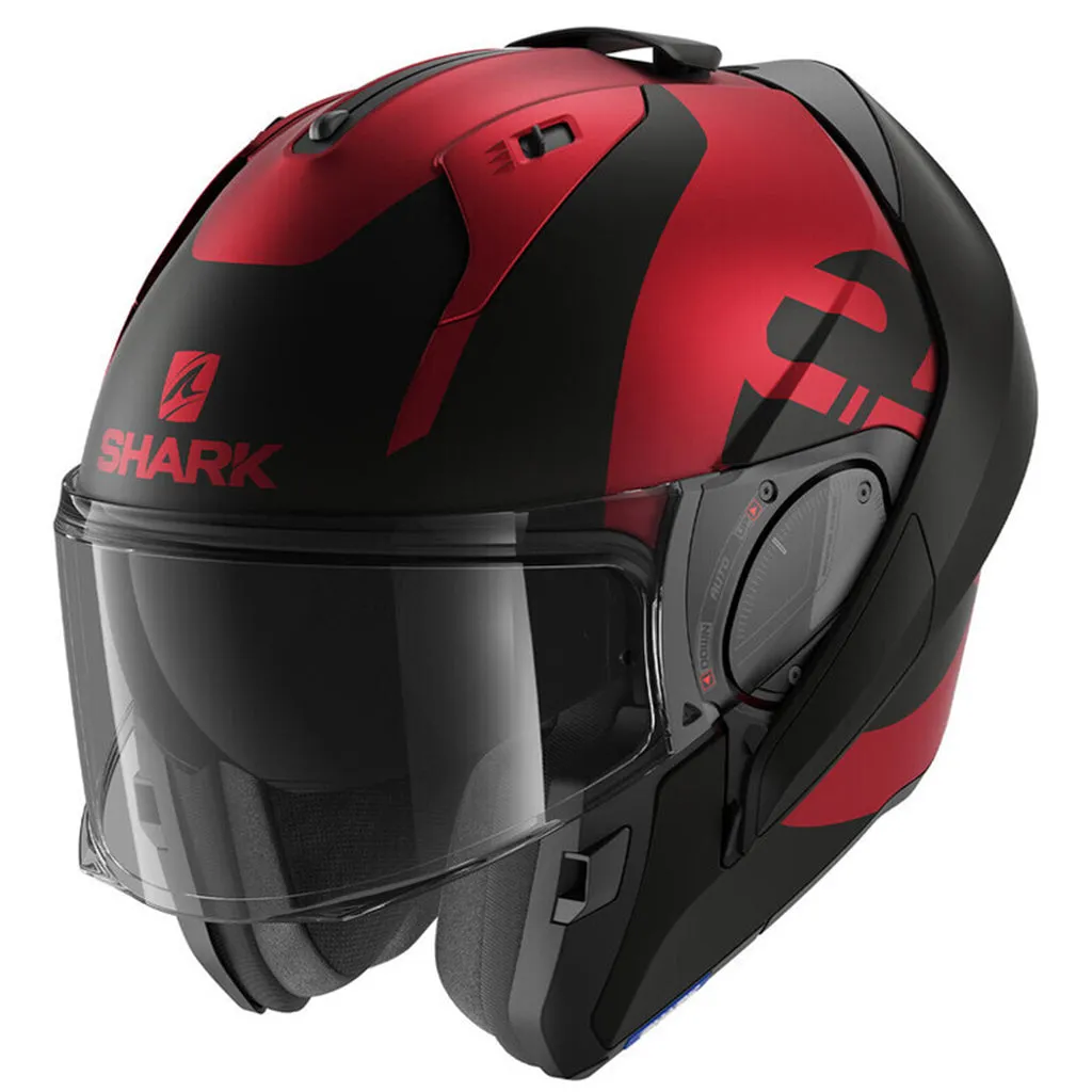 Shark - Evo ES Kedje Matt Red/Black Modular Helmet