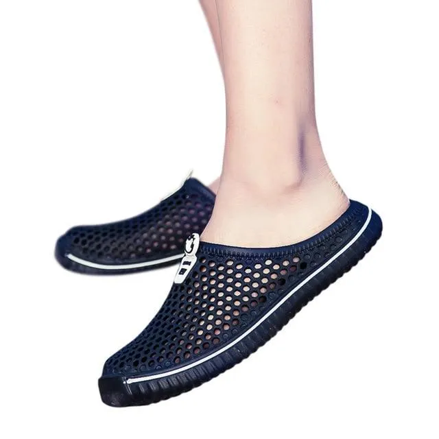 Shoes Unisex Hollow out Couple Beach Sandal Flip Flops Shoe  Leisure shoes