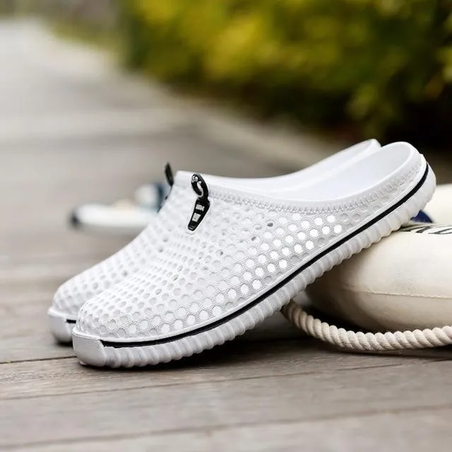 Shoes Unisex Hollow out Couple Beach Sandal Flip Flops Shoe  Leisure shoes