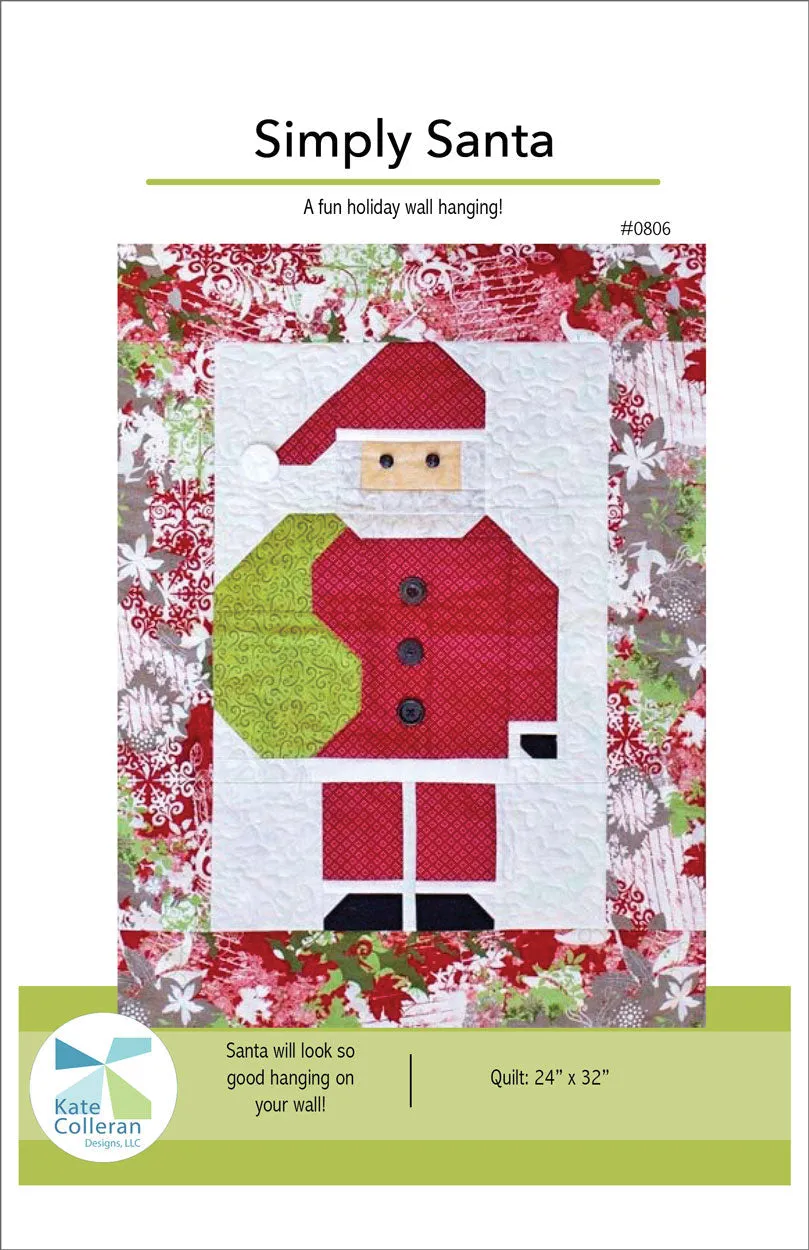Simply Santa PDF Download Pattern