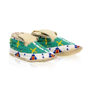 Sioux Child's Moccasins