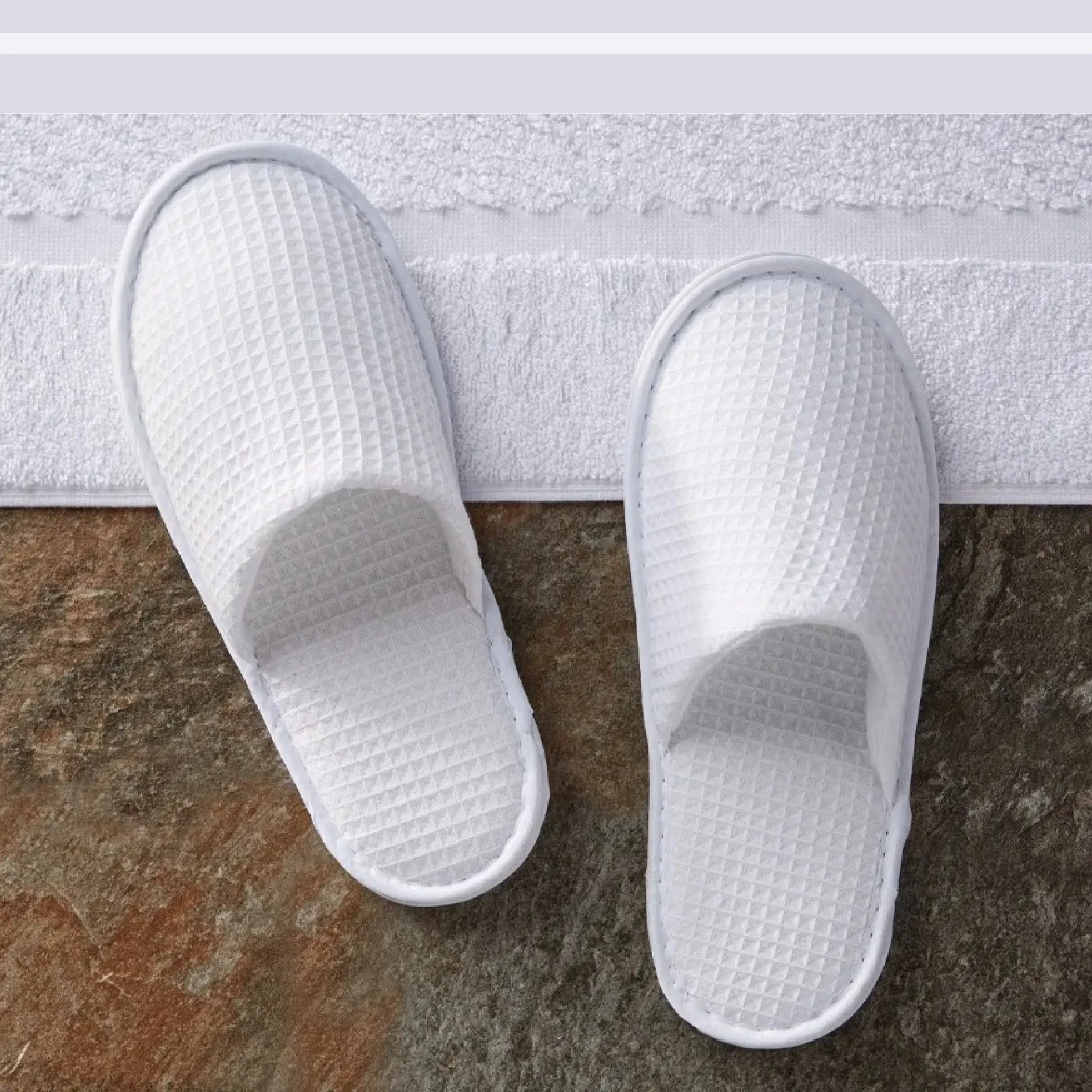 Slippers - White - Washable