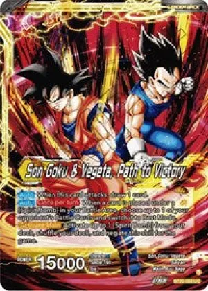 SS Vegito Son Goku and Vegeta Path to Victory BT20-084