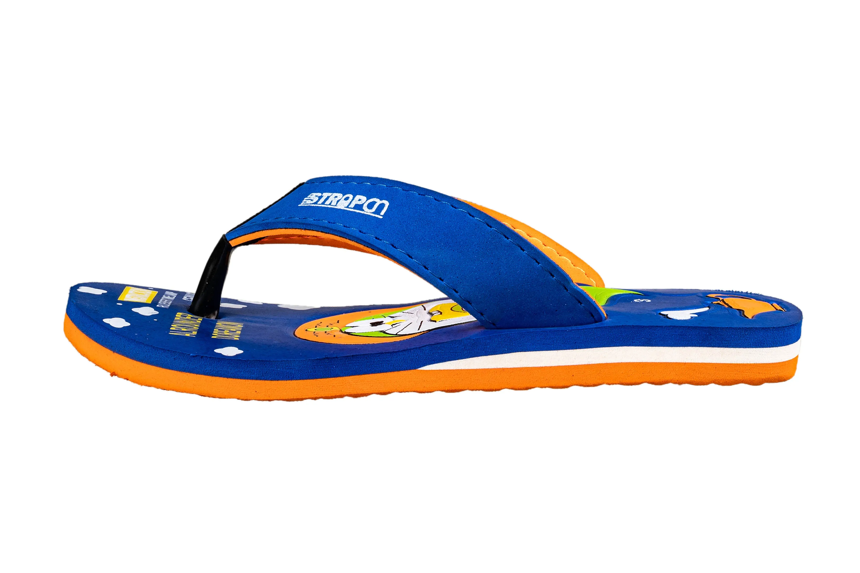 Strap On Children Blue / Orange Hawai
