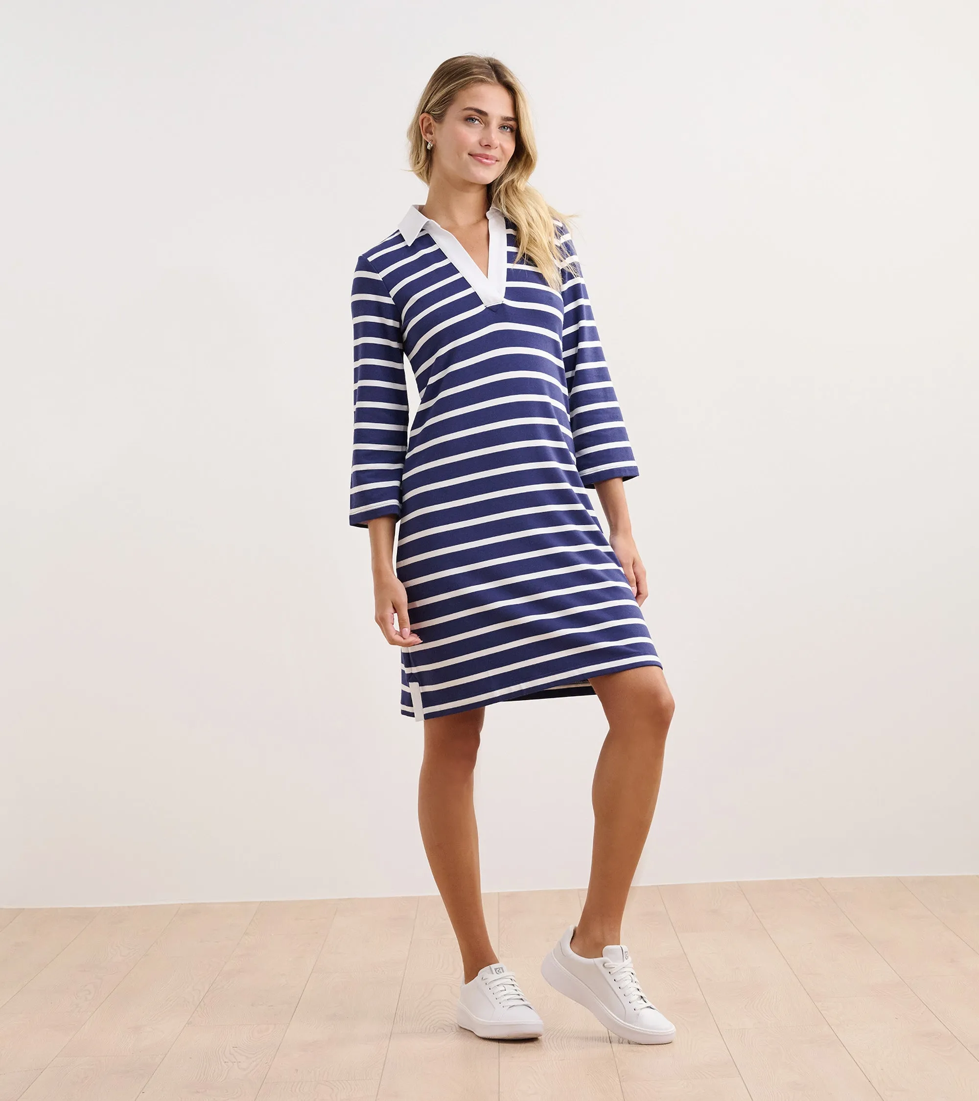 Taylor Dress - Nautical Stripes
