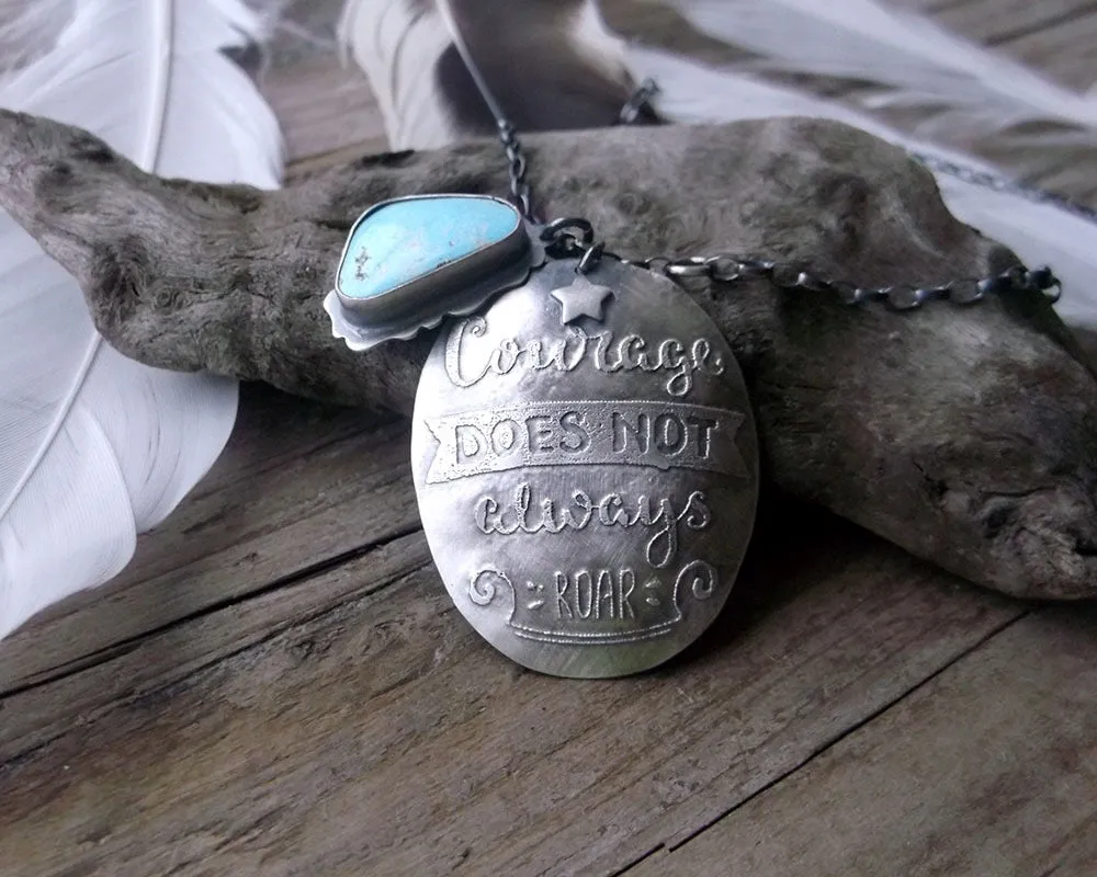 The Courage Turquoise Necklace - Medium