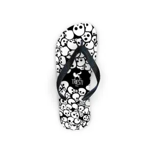 TRIESTI Skull Heads Flip-Flops