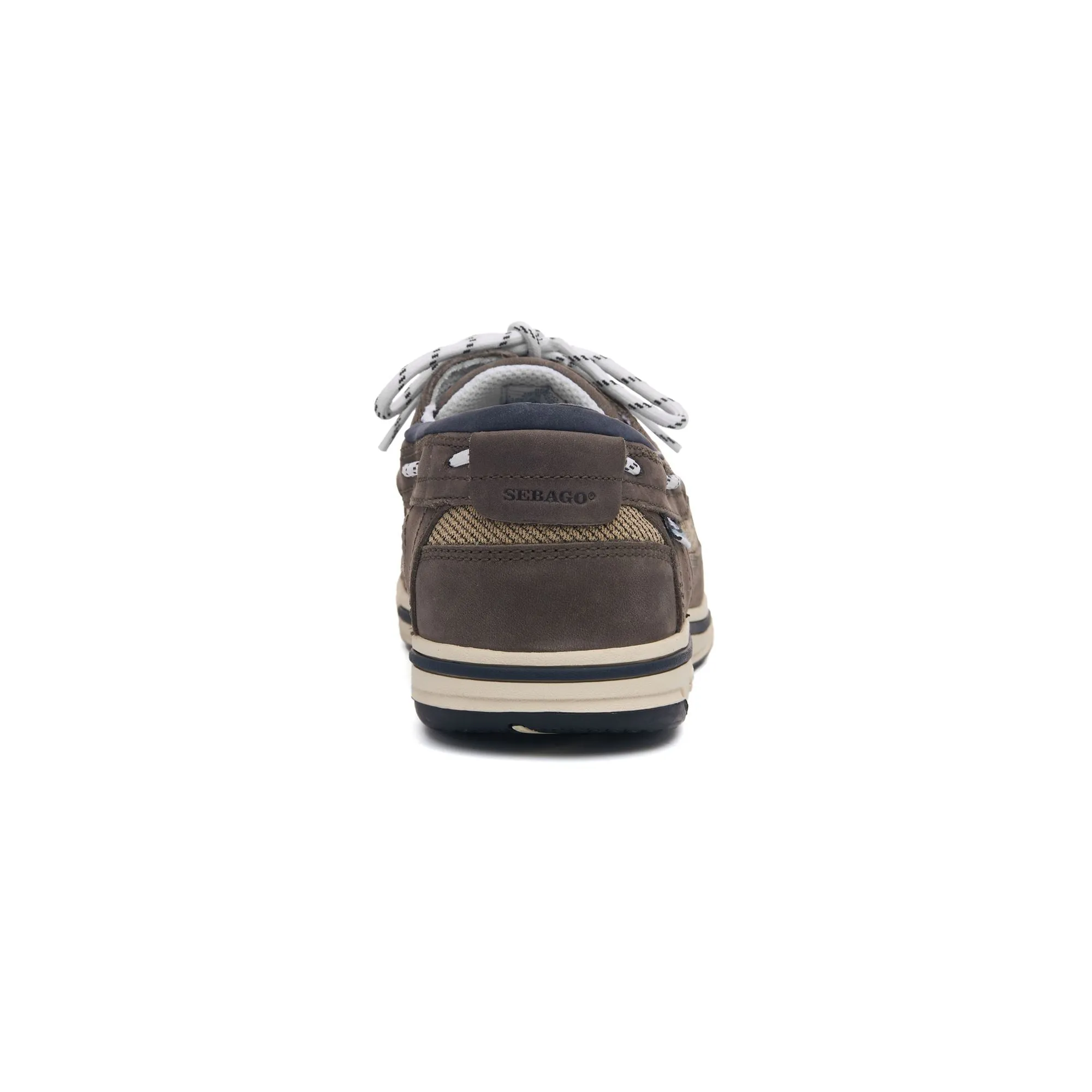 TRITON THREE EYELETS NBK - Moc - Low Cut - Man - DK GREY-TAUPE