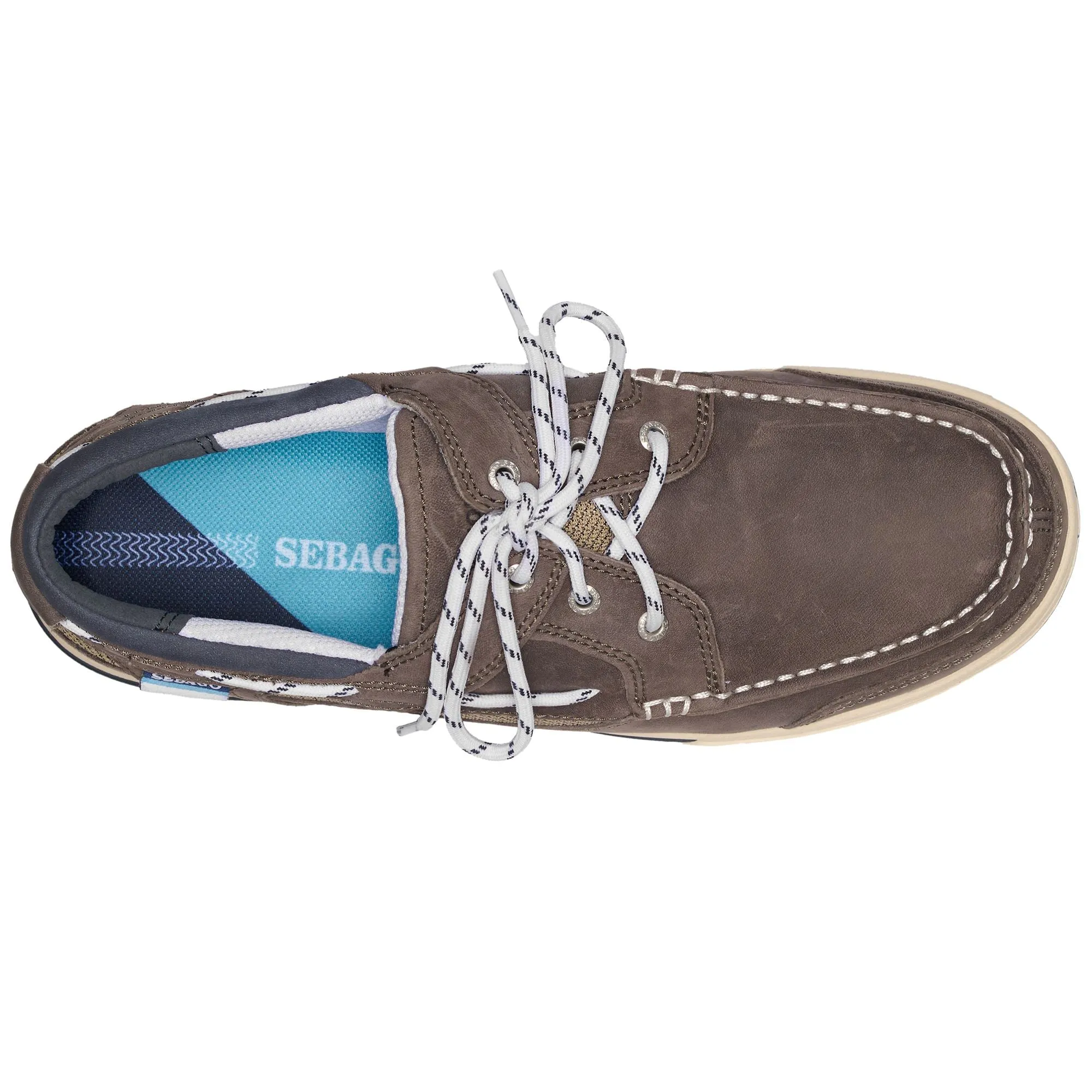 TRITON THREE EYELETS NBK - Moc - Low Cut - Man - DK GREY-TAUPE