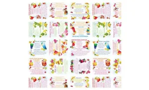 Tropical Escape by Kanvas Studio COCTAIL RECIPES/WHITE