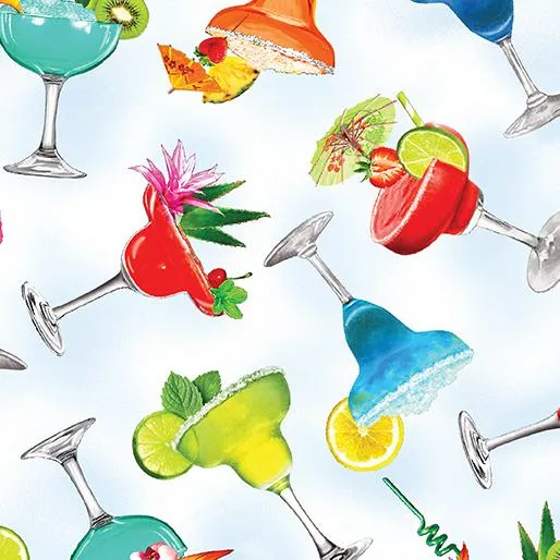 Tropical Escape by Kanvas Studio MARGARITA/WHITE