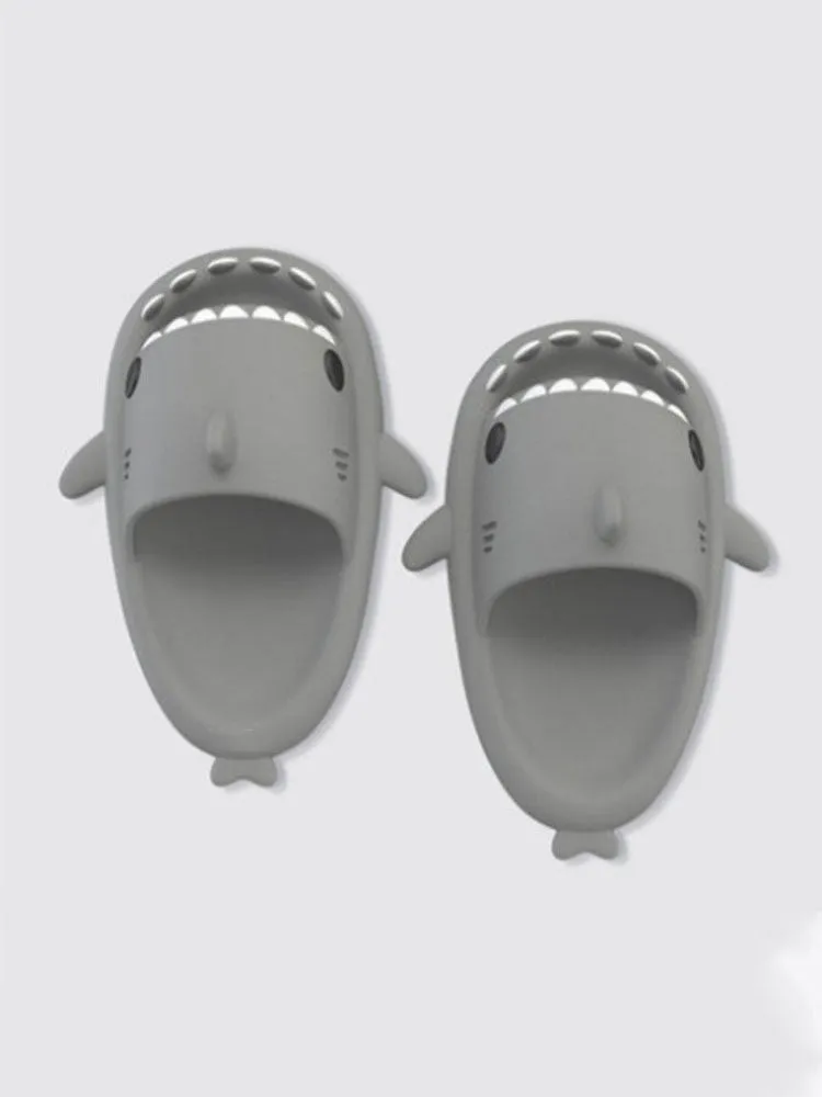 Unisex Casual Shark Slides