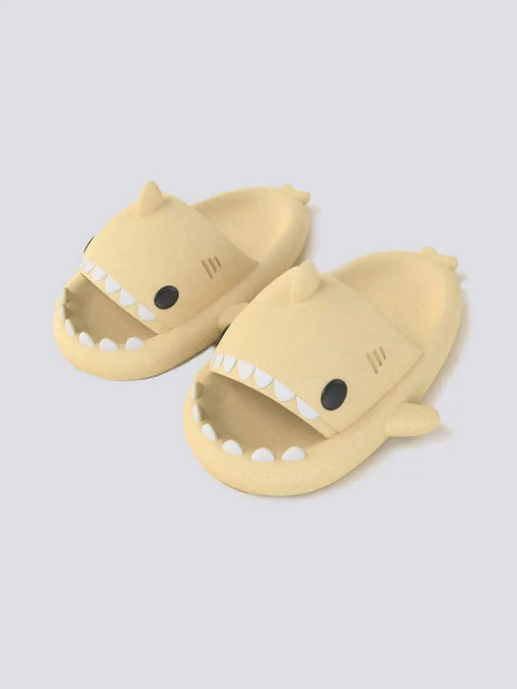 Unisex Casual Shark Slides