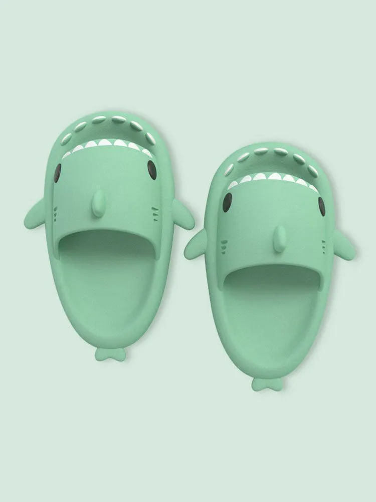 Unisex Casual Shark Slides