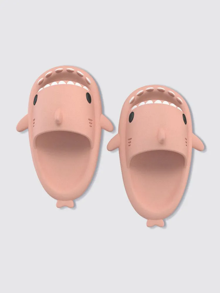 Unisex Casual Shark Slides