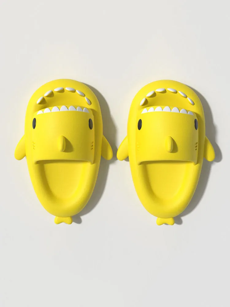 Unisex Casual Shark Slides