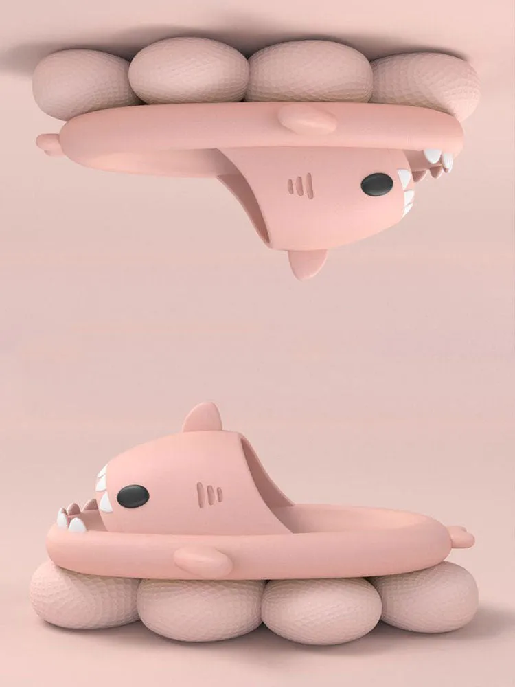 Unisex Casual Shark Slides