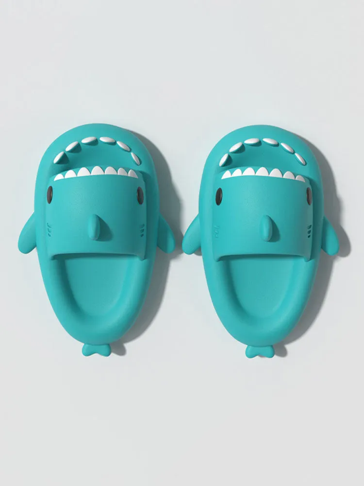 Unisex Casual Shark Slides