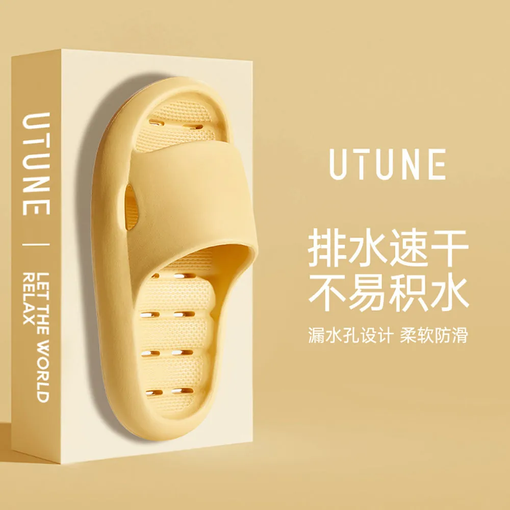UTUNE Home Slippers Lemon Yellow Size 35-36