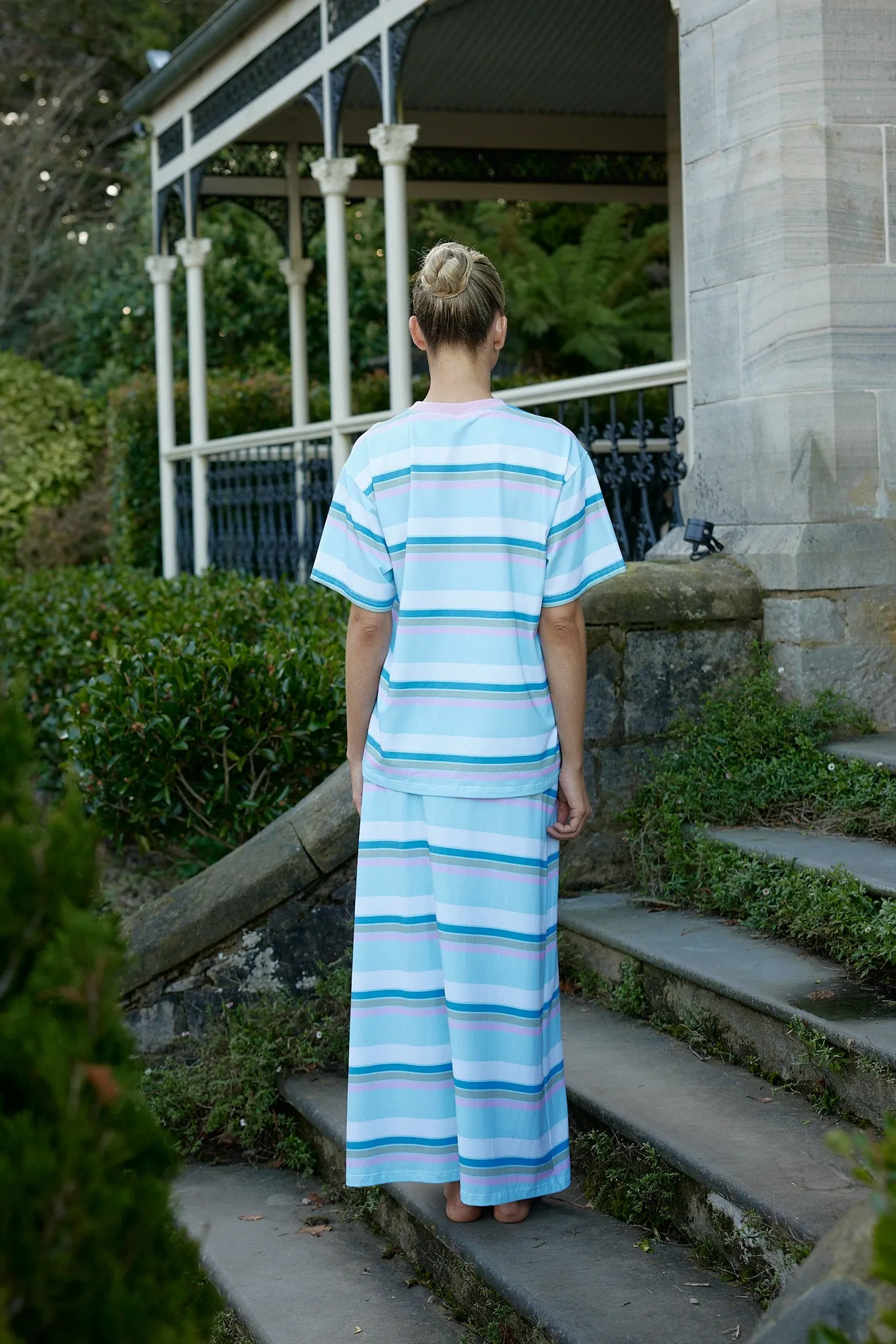 VIDA TOP IN BABY/POWDER STRIPE