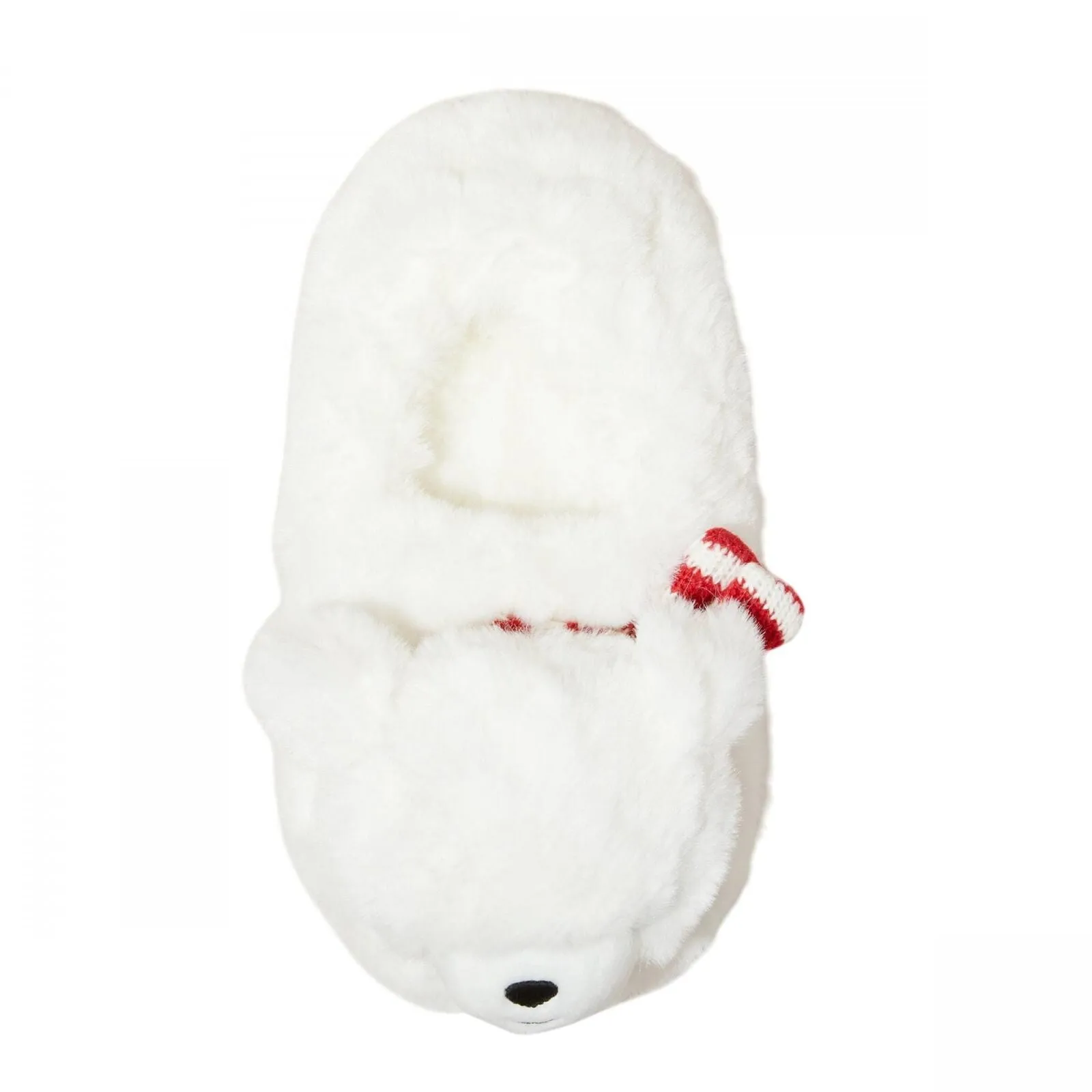 Wondershop Toddler Boys Girls Holiday Polar Bear Slippers White M (7T-8T)