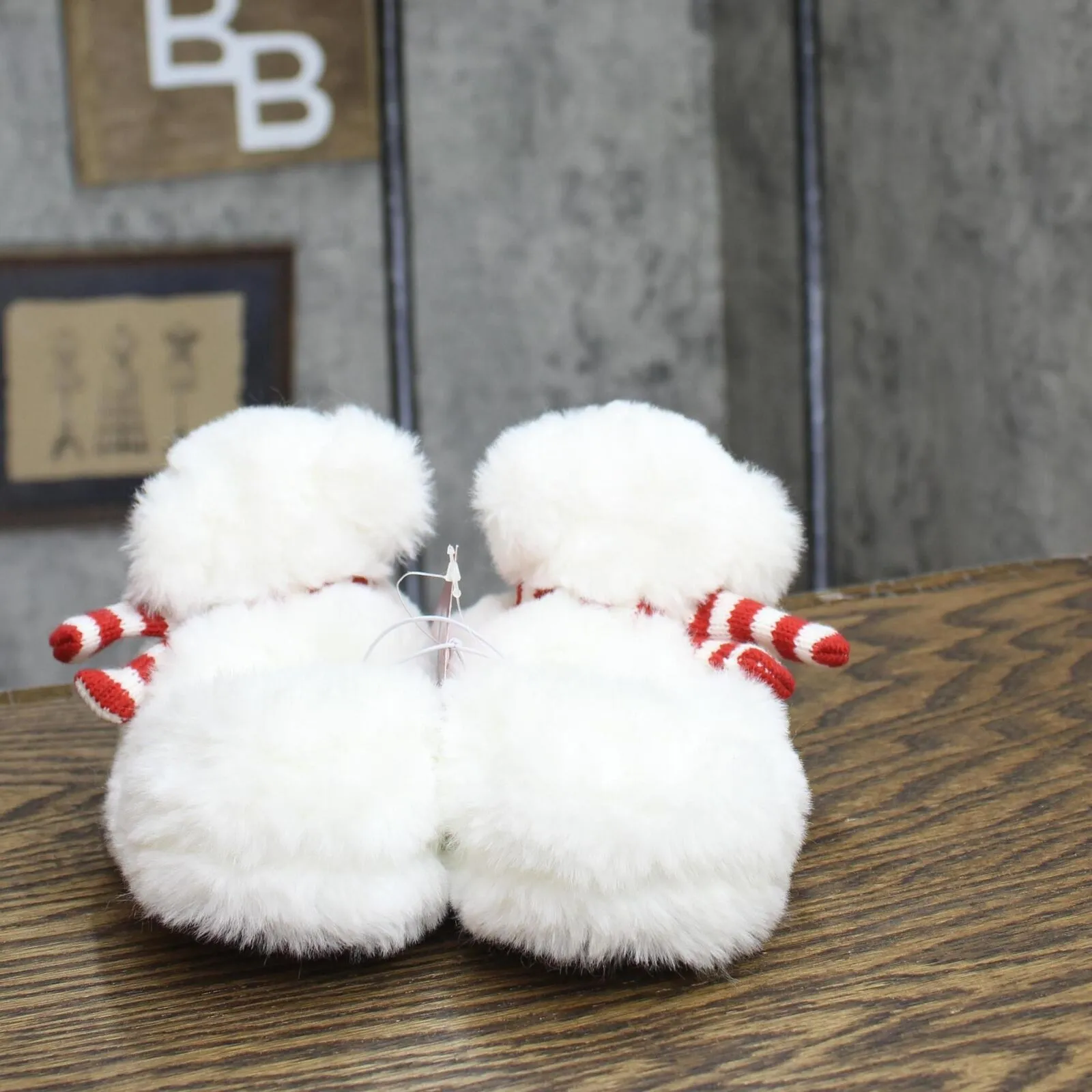 Wondershop Toddler Boys Girls Holiday Polar Bear Slippers White M (7T-8T)