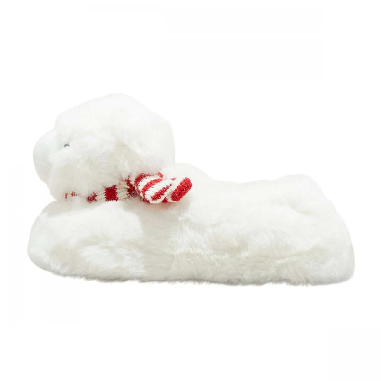 Wondershop Toddler Boys Girls Holiday Polar Bear Slippers White M (7T-8T)