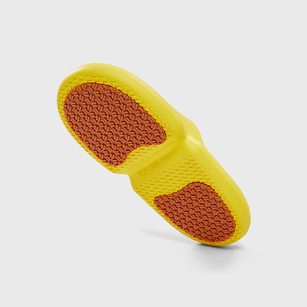 YouDiao Anti-Slip Bathroom Slippers - Warm Yellow, Size 35-36