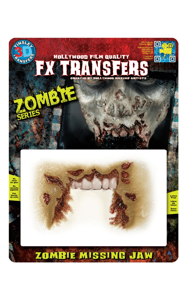 Zombie Missing Jaw FX Transfer