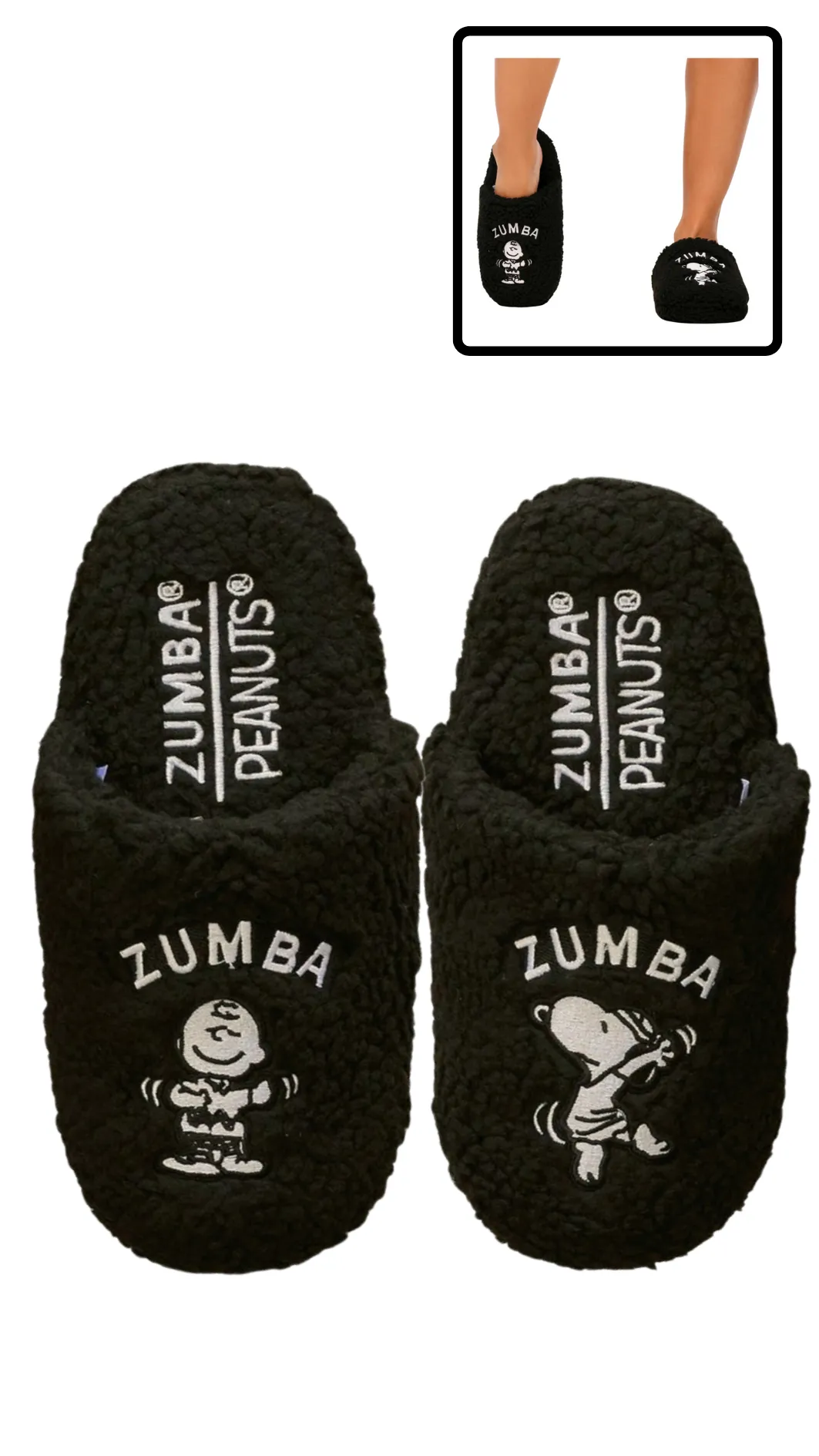 Zumba X Peanuts Slippers (Special Order)